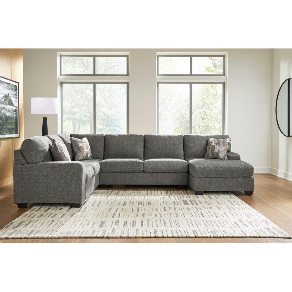 Picture of Nellie 3-Piece Sectional with Chaise - Gray