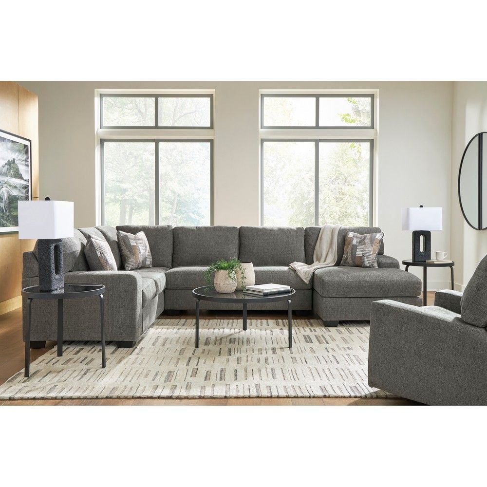 Picture of Nellie 3-Piece Sectional with Full Sleeper - Gray