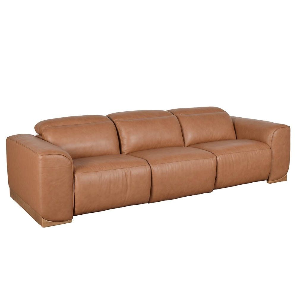 Picture of Bondi Leather Power Reclining Sofa with Power Headrests