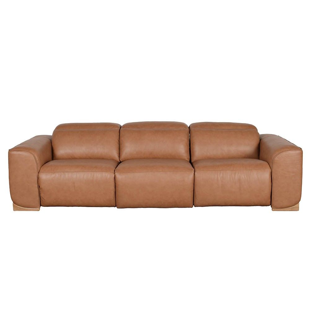 Picture of Bondi Leather Power Reclining Sofa with Power Headrests