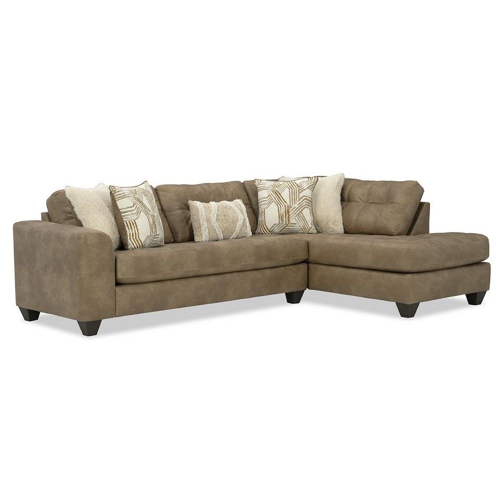 Picture of Maverick 2-Piece Sectional - Crow Camel