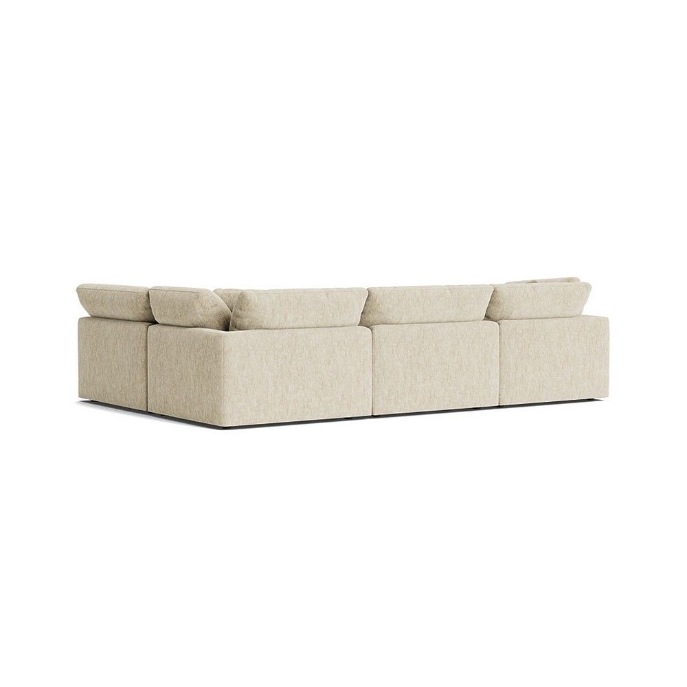 Bryant U-Sofa Bumper Sectional - Thumbnail 3