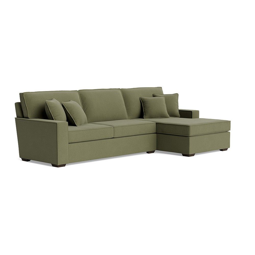Picture of Lyndon 2-Piece Sectional by Joybird - Olive