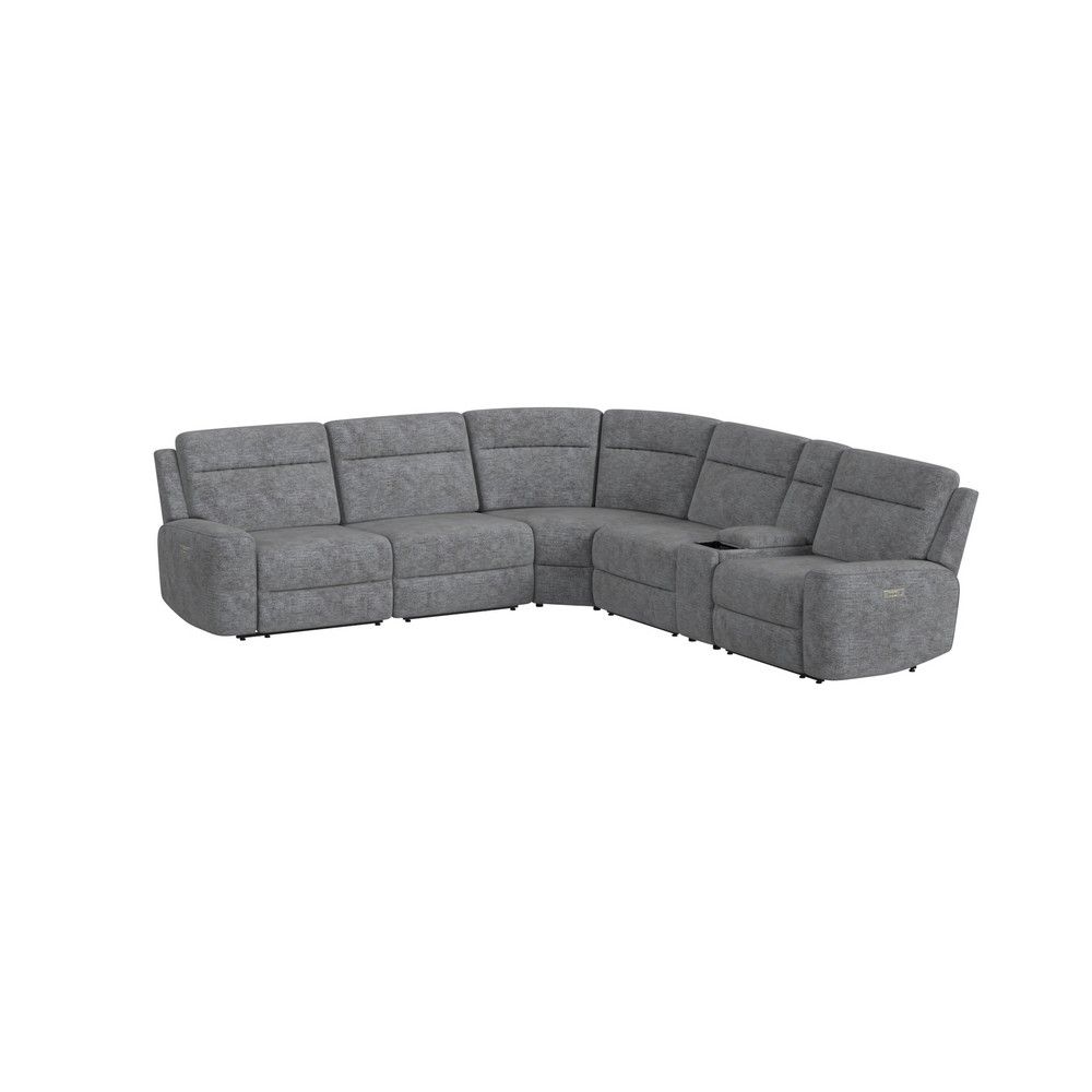 Picture of Mila 6-Piece Zero-Gravity Power Reclining Sectional - Dove
