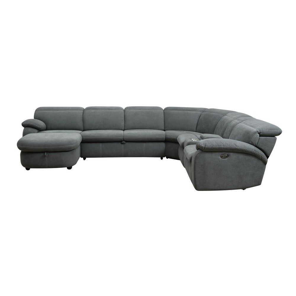 Picture of Echo 4-Piece Power Reclining Sectional with Pop-Up