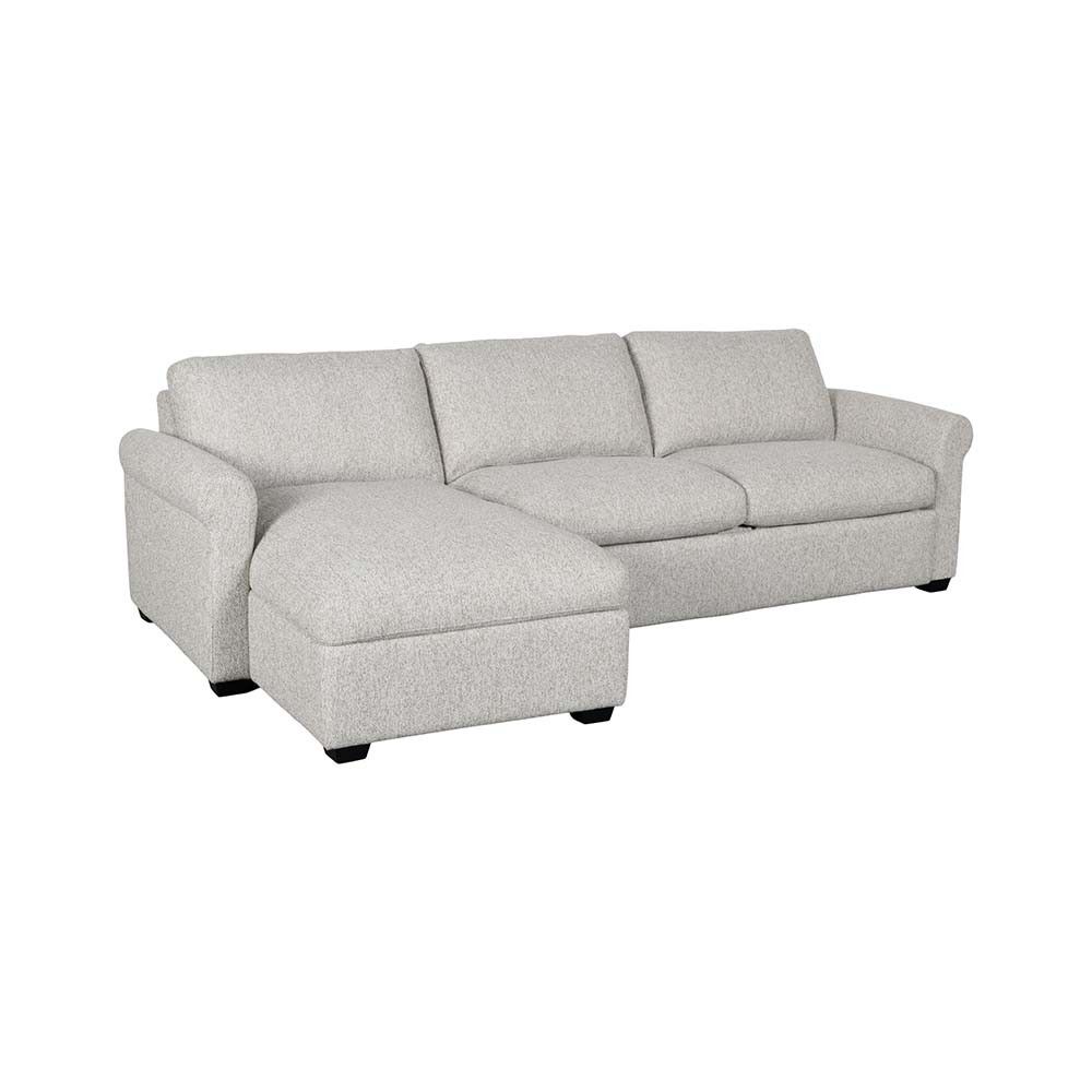 Picture of Madison Roll Arm Full Sleeper Sofa with Storage Chaise 