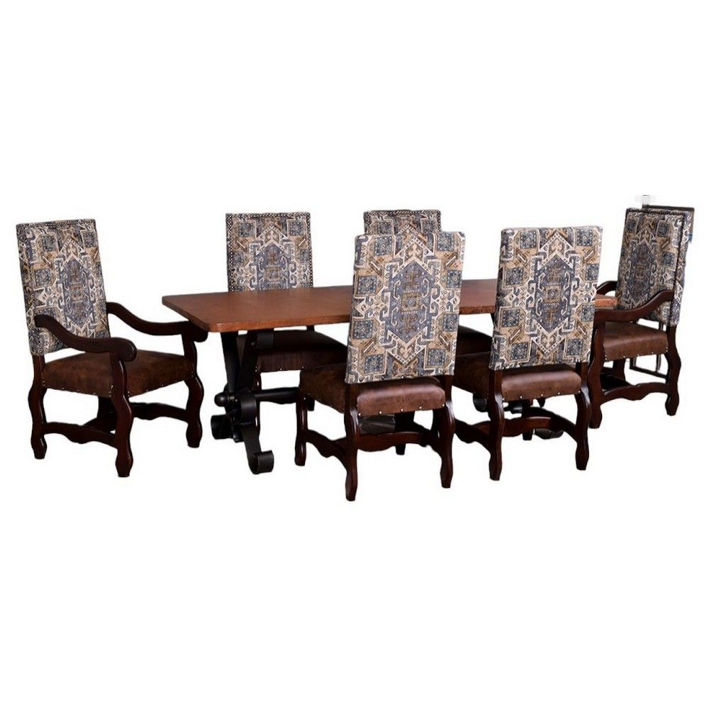 Picture of Copper 7-Piece Dining Set - Palermo