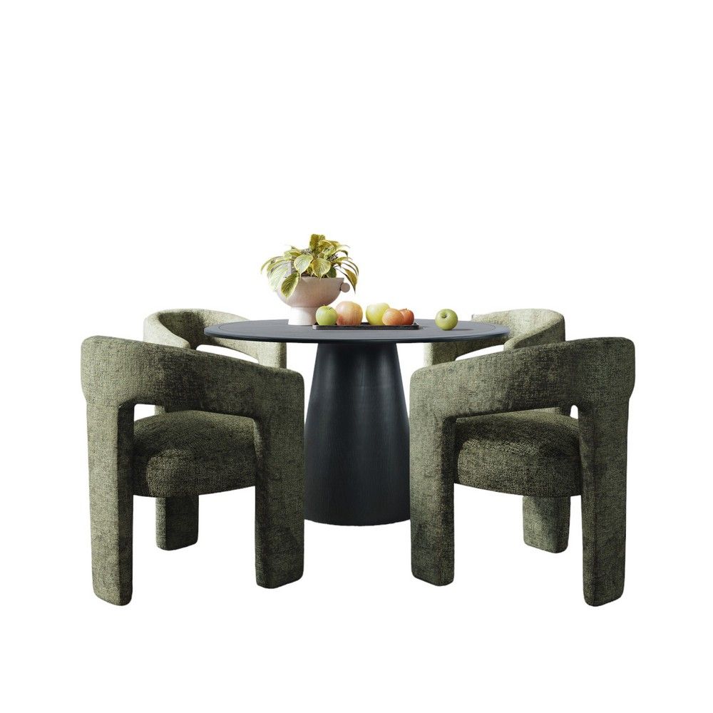 Picture of Nate 5-Piece Dining Set - Gail - Green