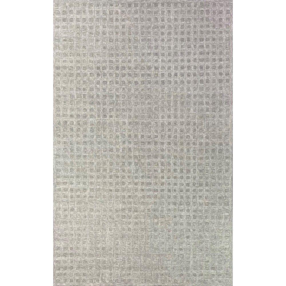 Picture of I2501 Gray Wool Hand Made Transitional Rug