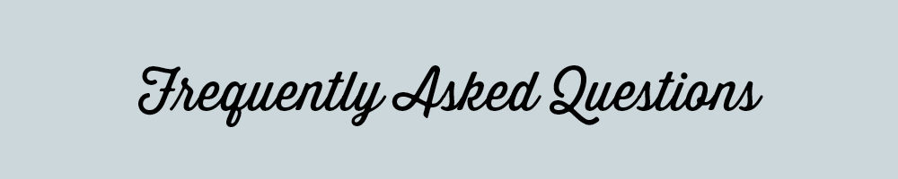 FAQs Banner