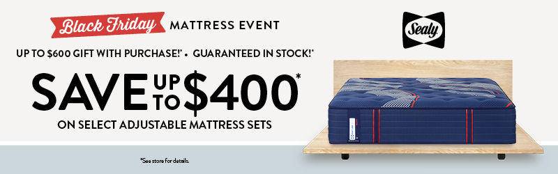 Sealy - Black Friday Mattress Event